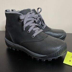 Timberland black snow boots size 6